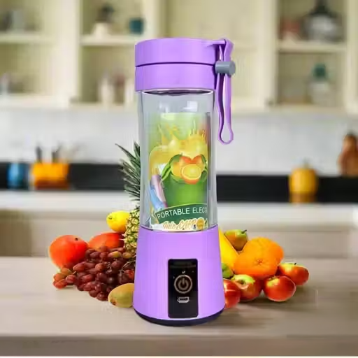 Portable Blender Electric Juicer USB Rechargeable Fruit Mixers Mini Personal Smoothie